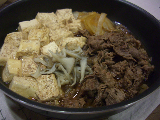 簡単すき焼き煮