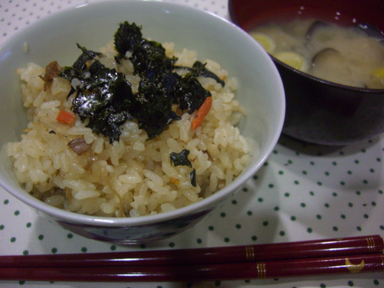 ごぼう飯おこわ風