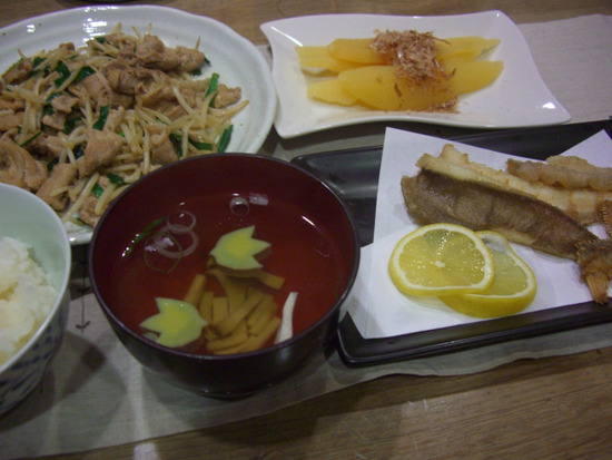 12・1・21晩ご飯