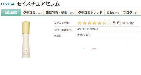 モイスチュアセラム