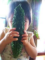 ゴーヤのごま味噌和え?