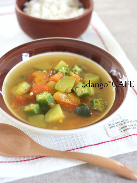 夏野菜のスープカレーランチ1_600
