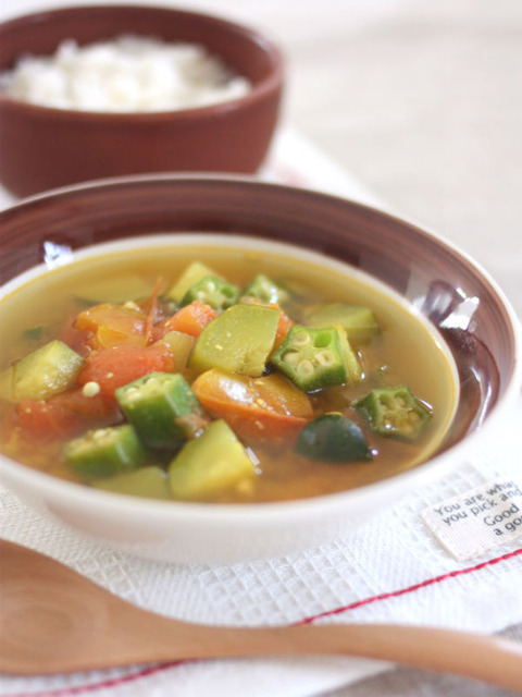夏野菜のスープカレーランチ2_600