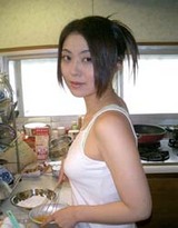 友人にケーキ作り