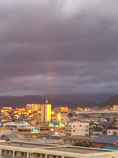 久しぶりの虹
