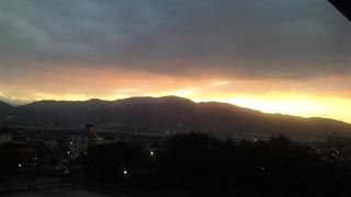 2011年初夕陽3