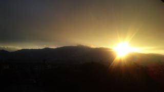 2011年初夕陽1