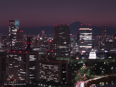 丸ビル夜景