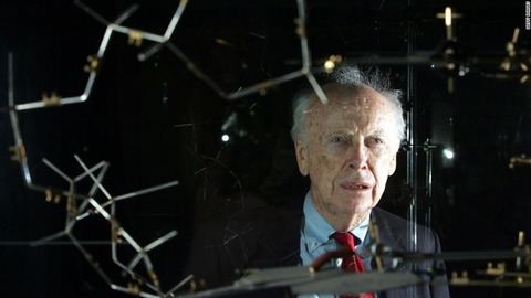 【差別】DNA研究の米ノーベル賞受賞者ジェームズ・ワトソン氏(90)、人種差別発言で名誉職剥奪 「白人と黒人で遺伝性の知性の差」