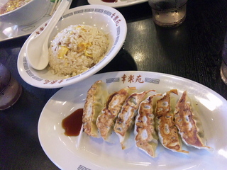 炒飯と餃子