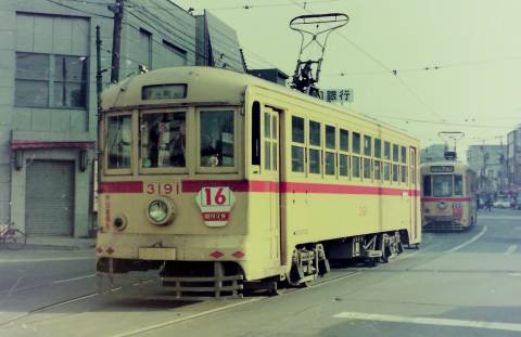 都電・16系統 ① 3000形 : Miya Charlie のtenki jp β Log