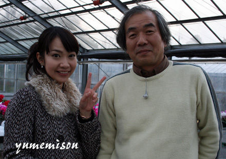 福島彩乃アナウンサーと技術の清水さん