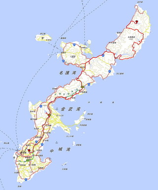 沖縄本島ダムめぐり走行奇跡