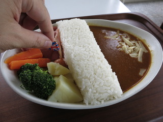 ダムカレー放流