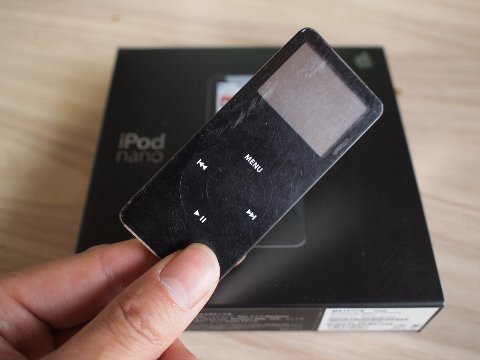 Ipod Nano 1stを交換プログラムに出してみた はたぶろ