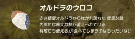 ウロコ オルドラ の