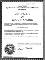 certificate of good standingって何 アメリカスタートアップ起業