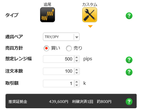 トルコリラ円買い1-1
