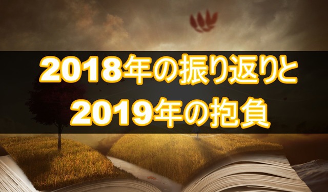2018年の振り返りと2019年の抱負
