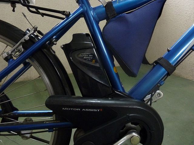 Panasonic電動アシスト自転車ハリヤのバッテリー交換記 : 電動アシスト自転車に乗ろう！