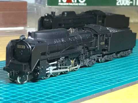 休日限定 Nゲージ KATO D51ナメクジ 旧モデル : 愛犬クマの鉄道模型製作備忘録 鉄道模型