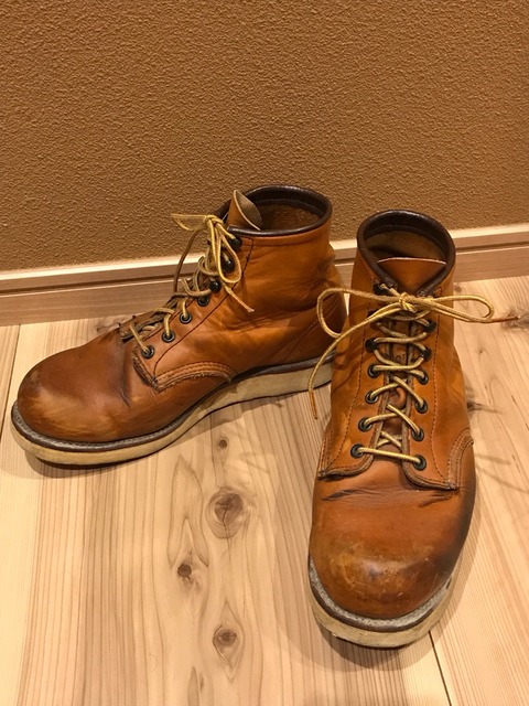 ブーツの紹介【RED WING 1945(Eric Claptonモデル)】 : もっちーの家内