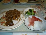 2007年4月:温泉の夕飯