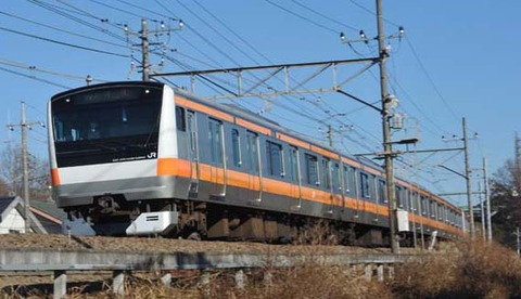 間もなく見納め「原寸大前面ステッカー」も！中央線快速