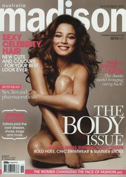 Jessica Gomes naked for Madison Magazine