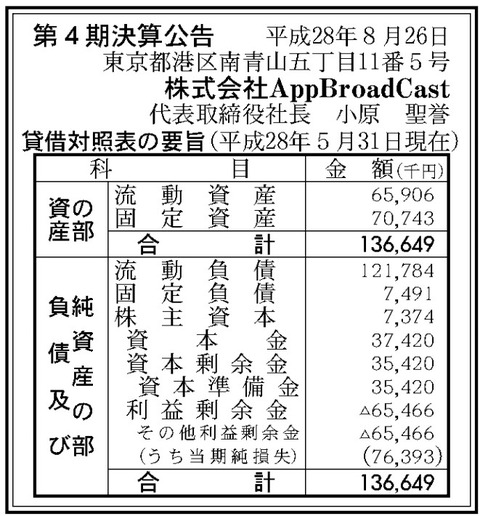 Appbroadcast
