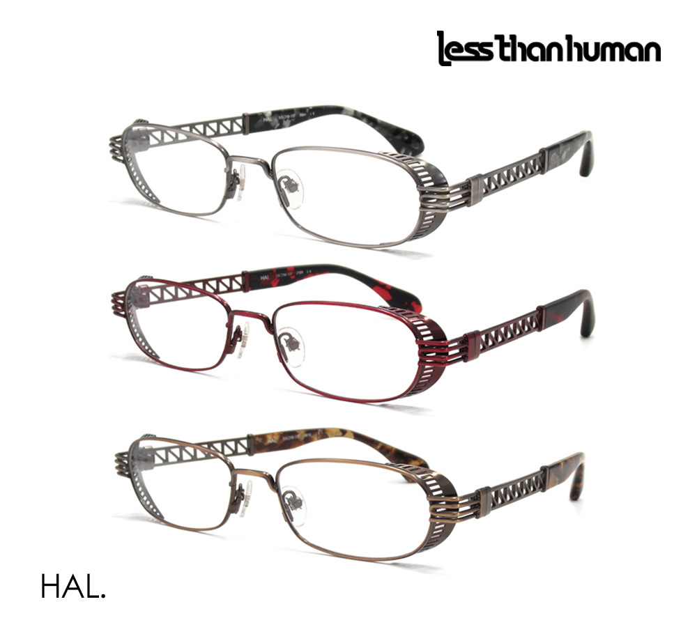 新作紹介 less than human, ZRH | 眼鏡工房 久保田