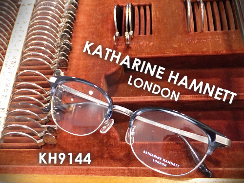 KATHARINE HAMNETT*新作サーモントフレーム*KH9144入荷しました