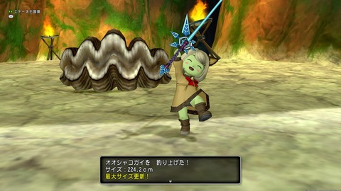 釣りオオシャコガイ