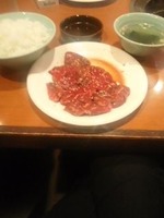 ハラミ定食!