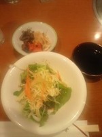 サラダとキムチ達!