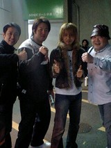 健太さん&山本選手&ショッカーさんと!