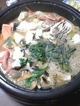 寄せ鍋2(キムチ?笑)