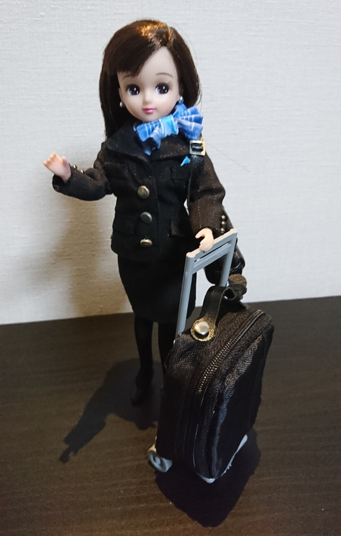 限定品 山陽新幹線 パーサー リカちゃん りかちゃん人形 タカラ
