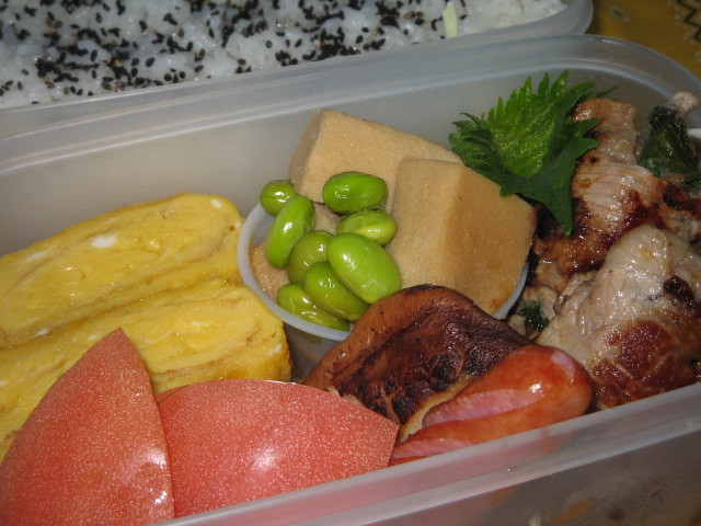 お兄ちゃん 豚肉しそ味噌巻き焼き