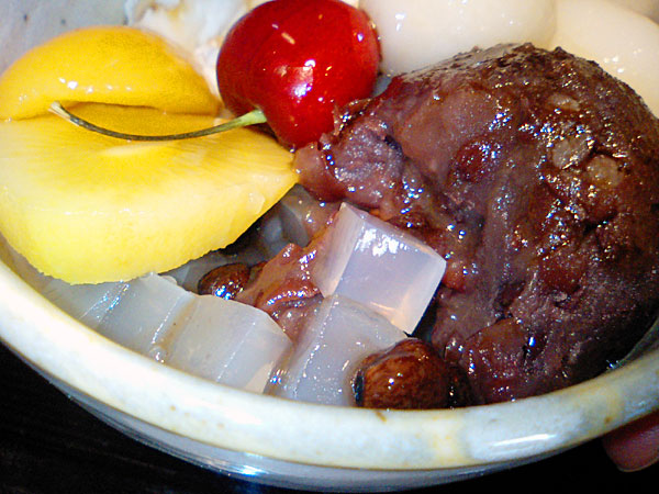 あんみつはこんな感じ