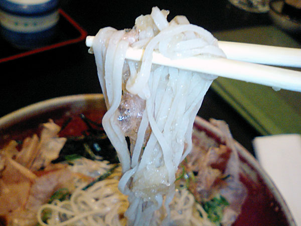 こんな蕎麦です
