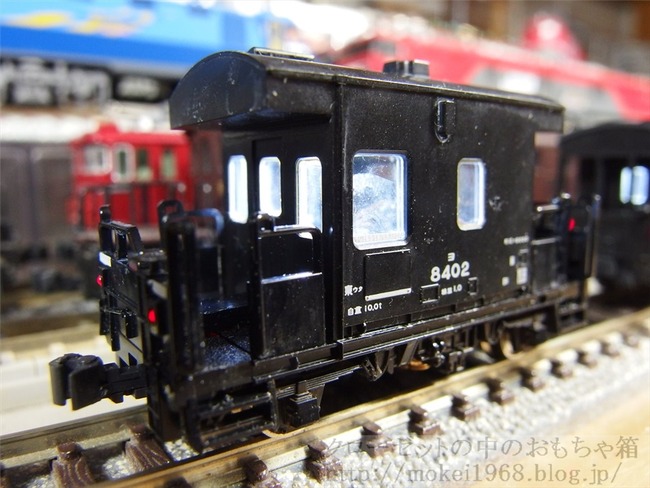 緩急車に自作LED室内灯を取り付ける TOMIX ヨ8000