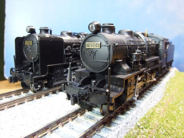KATO製 蒸気機関車 9600型 デフ無し : クローゼットの中の鉄道模型