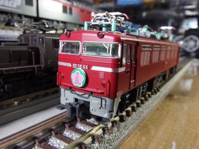 Nゲージ鉄道模型 KATO ED76 0番台 さくら : クローゼットの中のおもちゃ箱