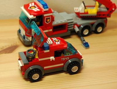 LEGO 消防車 小型_R