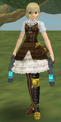 スチームパンク装備 お嬢の染色メモ