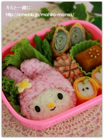 レア マイメロディ マイメロ 弁当 パズル フィギュア キャラ弁