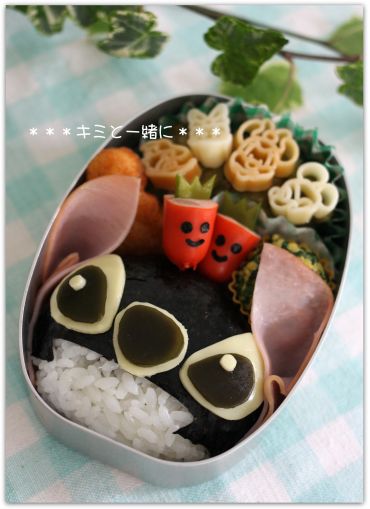 スティッチ弁当♪ : momo's obentou＊キャラ弁 Powered by