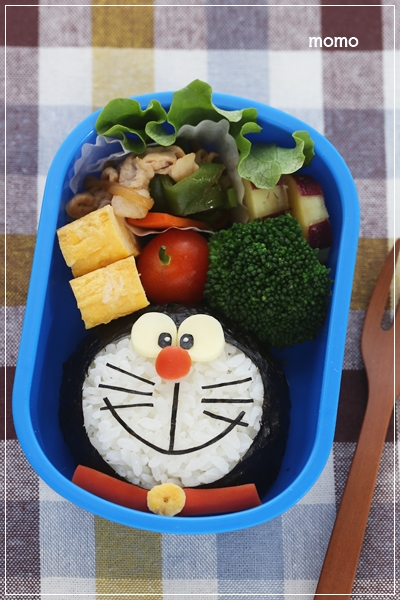 ドラえもんのお弁当 キャラ弁 作り方 Momo S Obentou キャラ弁 Powered By ライブドアブログ