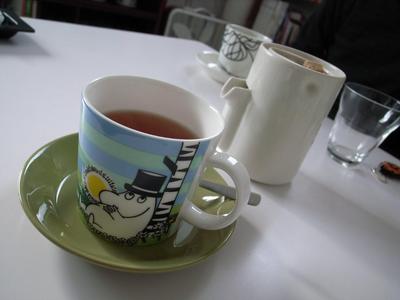 お茶はムーミンパパで